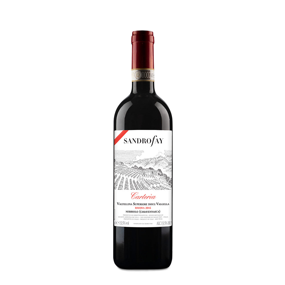 Sandro Fay CARTERIA Valtellina Superiore Valgella Riserva DOCG 2019